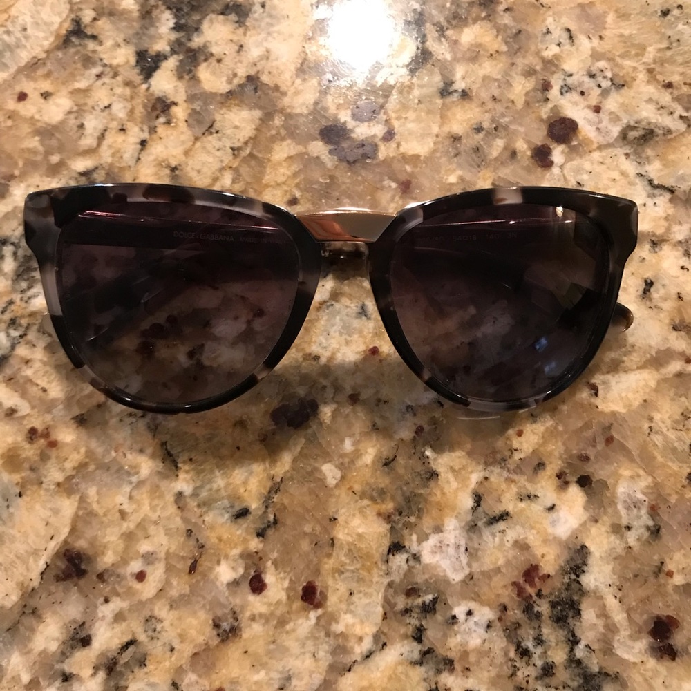Dolce and Gabbana tortoise sunglasses